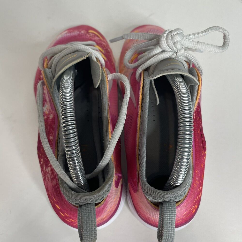 Nike Free 5.0 Tr Fit 4 PRT Womens Size 7 Hot Pink Training Shoes 629832-100 - Picture 8 of 11